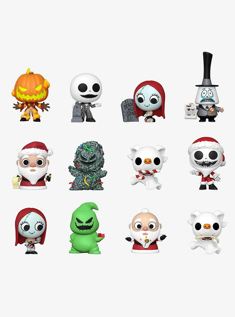 Funko Mystery Minis Disney The Nightmare Before Christmas 30th Anniversary Blind Box Vinyl Figure