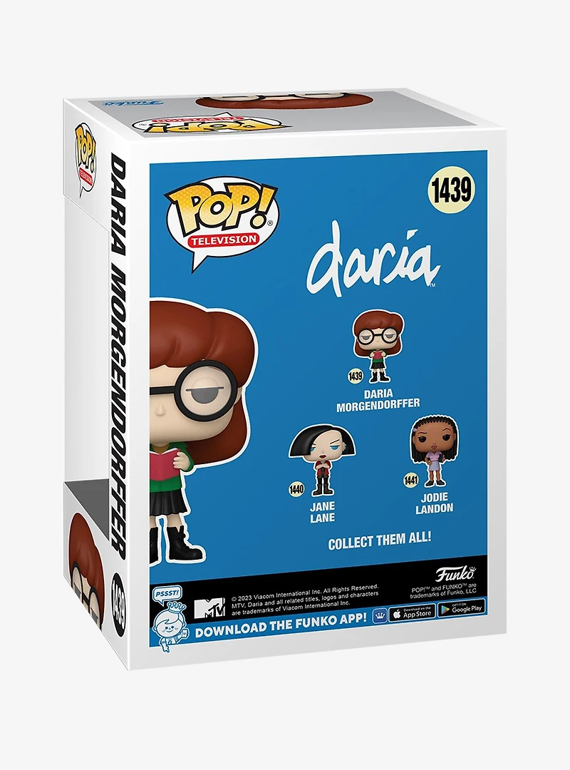 Funko Pop! Television Daria Daria Morgendorffer Vinyl Figure