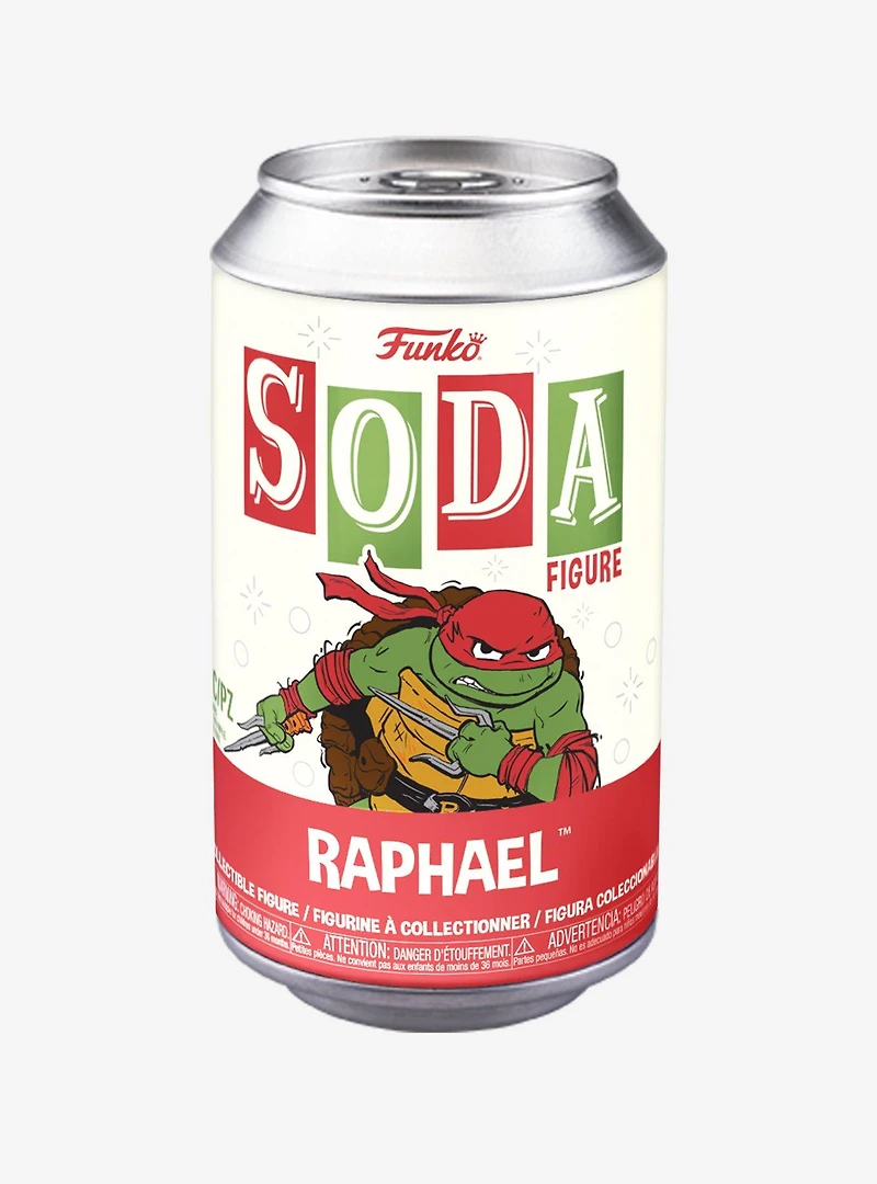 Funko SODA Teenage Mutant Ninja Turtles: Mutant Mayhem Raphael Vinyl Figure