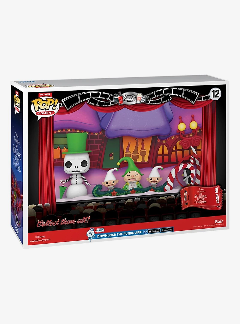 Funko Pop! Moments Disney The Nightmare Before Christmas Snowman Jack & Carolers Vinyl Figure