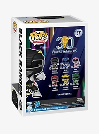 Funko Pop! Television Power Rangers Black Ranger Vinyl Figure