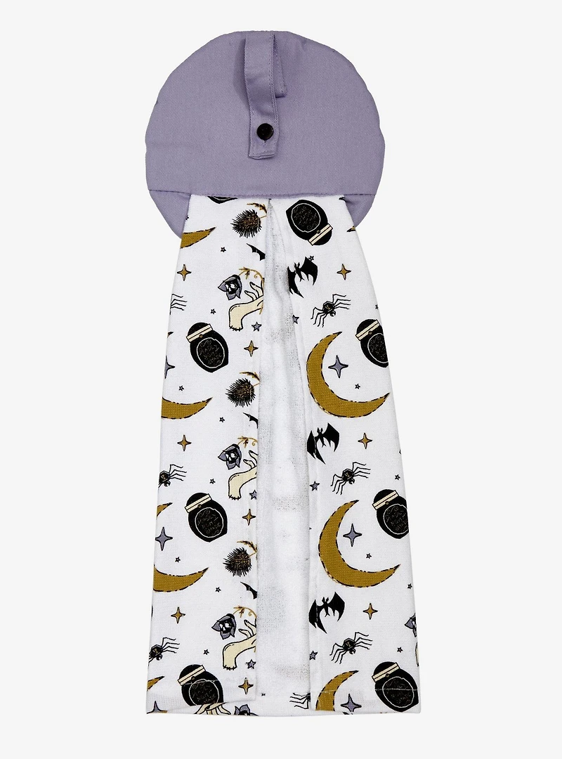Disney The Nightmare Before Christmas Celestial Allover Print Hanging Towel