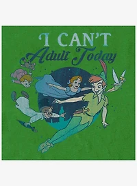 Disney Peter Pan Can't Adult Youth T-Shirt