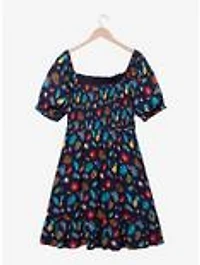 Her Universe Disney Lilo & Stitch Tropical Floral Allover Print Smock Dress - BoxLunch Exclusive