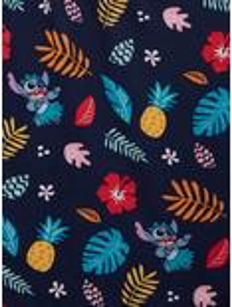 Her Universe Disney Lilo & Stitch Tropical Floral Allover Print Smock Dress - BoxLunch Exclusive