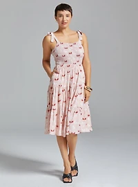 Disney Minnie Mouse Floral Allover Print Tank Dress - BoxLunch Exclusive