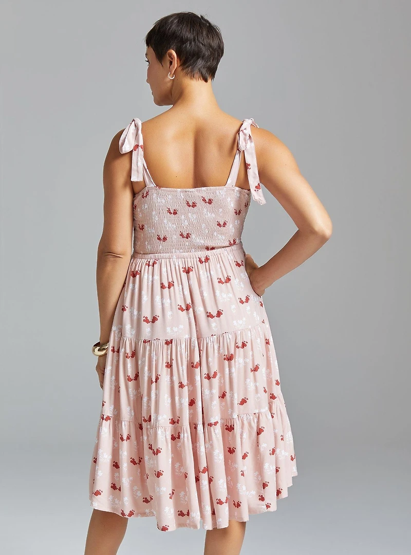 Disney Minnie Mouse Floral Allover Print Tank Dress - BoxLunch Exclusive