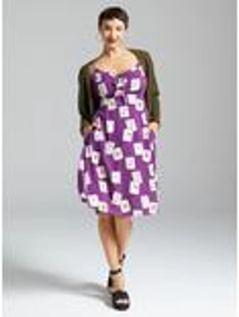 Disney The Nightmare Before Christmas Playing Cards Allover Print Slip Dress - BoxLunch Exclusive