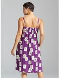 Disney The Nightmare Before Christmas Playing Cards Allover Print Slip Dress - BoxLunch Exclusive