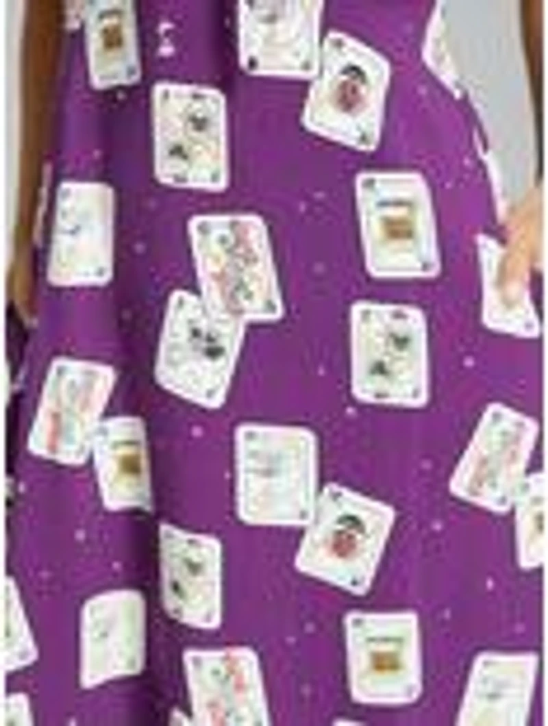 Disney The Nightmare Before Christmas Playing Cards Allover Print Slip Dress - BoxLunch Exclusive