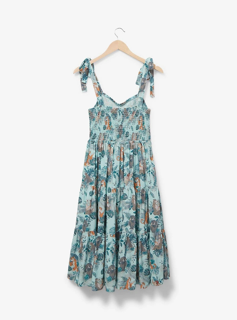 Disney The Jungle Book Botanical Character Allover Print Plus Tank Dress - BoxLunch Exclusive