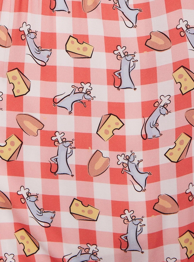 Her Universe Disney Pixar Ratatouille Remy & Food Gingham Plus Smock Dress - BoxLunch Exclusive
