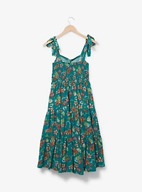 Jurassic Park Botanical Raptor Allover Print Tank Dress - BoxLunch Exclusive