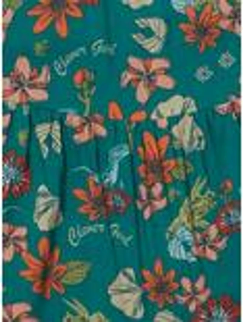 Jurassic Park Botanical Raptor Allover Print Tank Dress - BoxLunch Exclusive