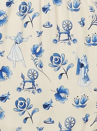 Disney Sleeping Beauty Floral Icons Allover Print Smock Dress - BoxLunch Exclusive
