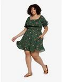 Disney Pixar Brave Merida & Bears Allover Print Plus Smock Dress - BoxLunch Exclusive