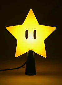 Nintendo Super Mario Super Star Light-Up Tree Topper