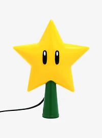 Nintendo Super Mario Super Star Light-Up Tree Topper
