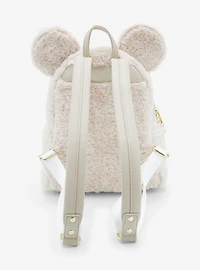 Loungefly Disney Minnie Mouse Faux Fur Mini Backpack - BoxLunch Exclusive