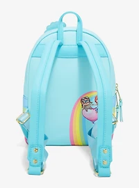 Loungefly Disney Pixar Up Carl & Ellie Rainbow Mini Backpack - BoxLunch Exclusive