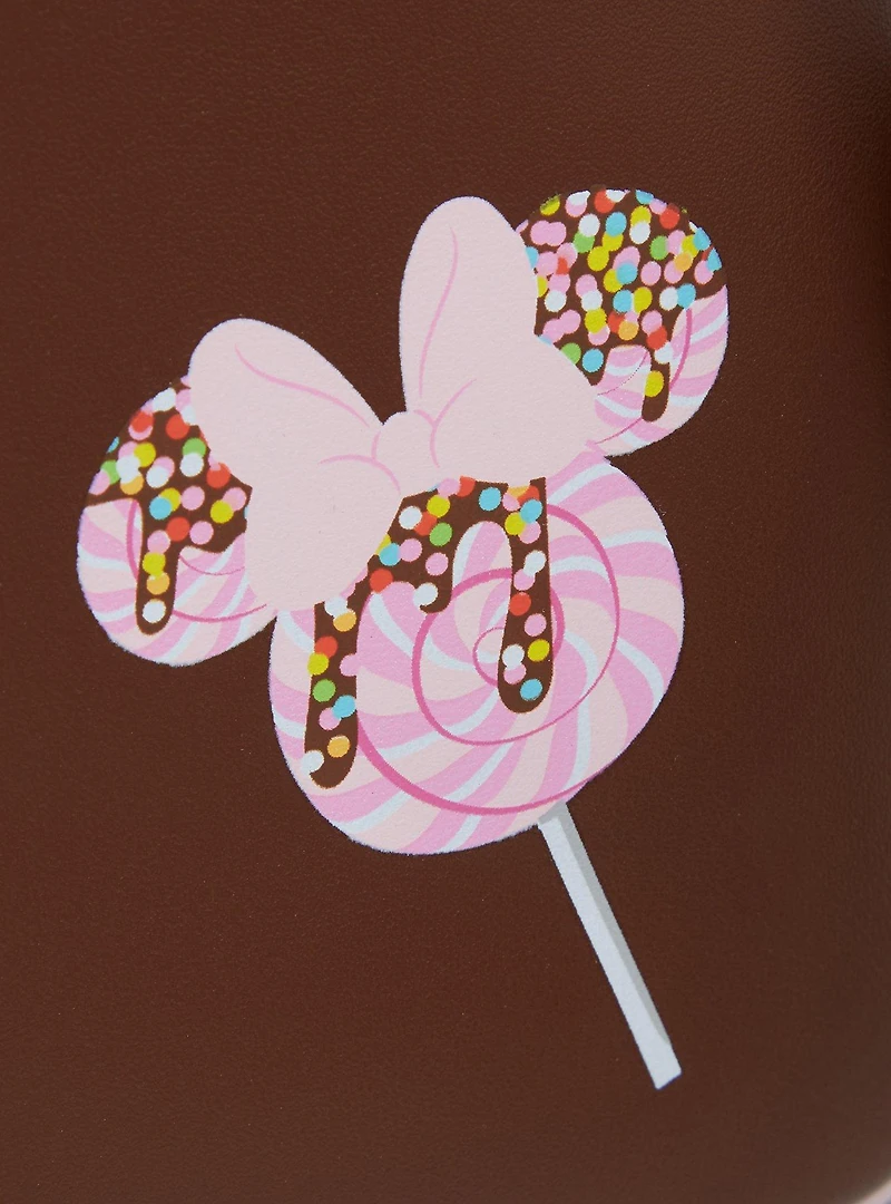 Loungefly Disney Minnie Mouse Chocolate Lollipop Ears Mini Backpack - BoxLunch Exclusive