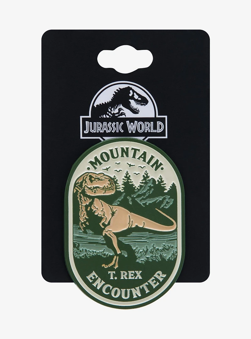 Jurassic World Mountain T-Rex Encounter Enamel Pin - BoxLunch Exclusive