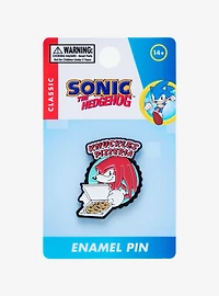 Sonic the Hedgehog Knuckles Pizzeria Enamel Pin - BoxLunch Exclusive
