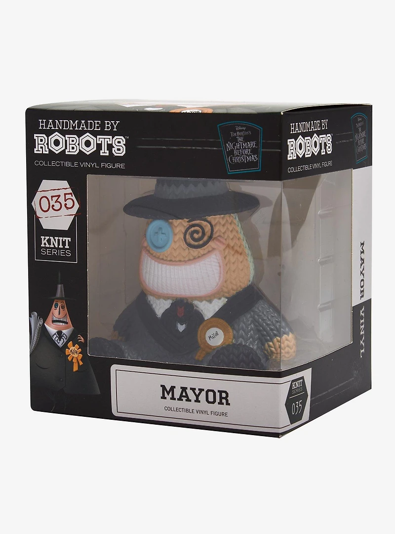 Handmade By Robots The Nightmare Before Christmas Mayor Knit Vinyl Figure