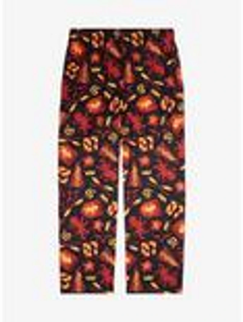 Harry Potter Gryffindor Quidditch Allover Print Sleep Pants - BoxLunch Exclusive