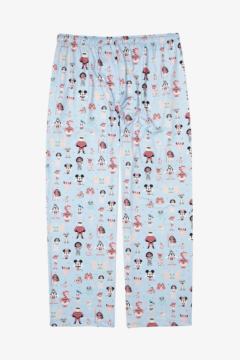 Disney 100 Character Portrait Allover Print Plus Sleep Pants - BoxLunch Exclusive