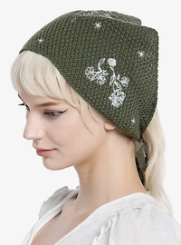 Grunge Fairy Knit Hair Scarf