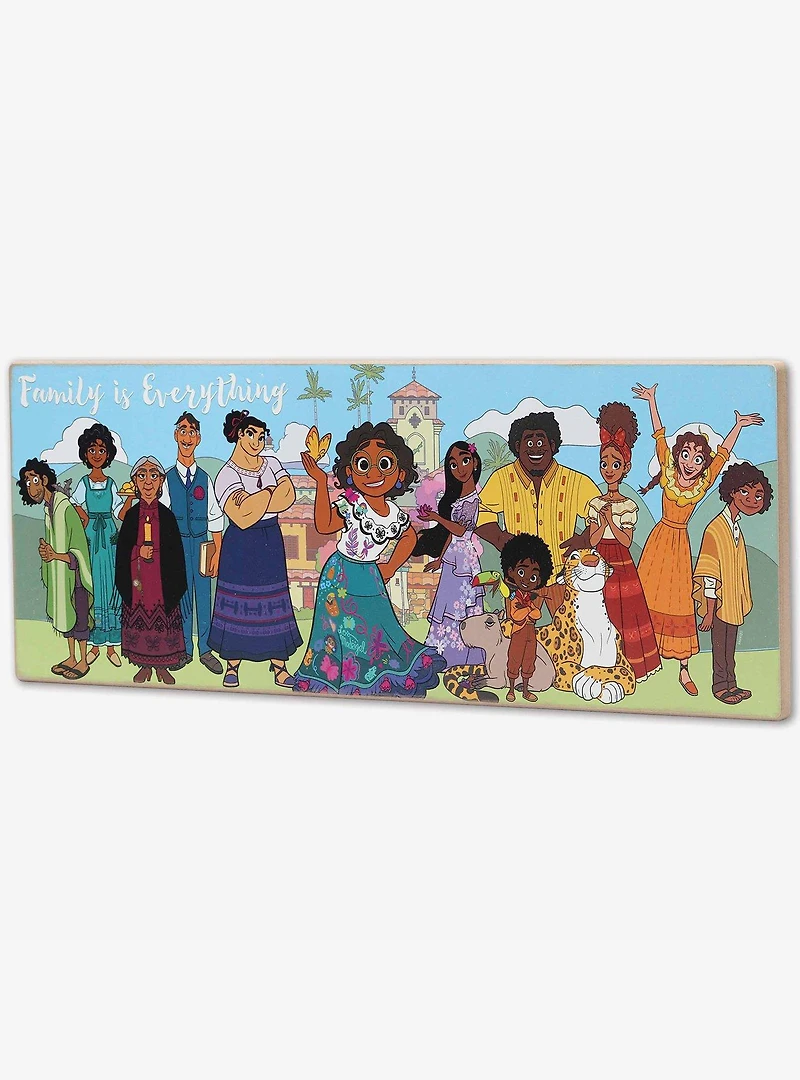 Disney Encanto Character Collage Family Is Everything Wood Wall Decor