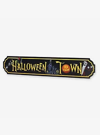 The Nightmare Before Christmas Halloween Town Metal Street Sign