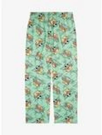 Star Wars The Mandalorian Grogu & Frogs Allover Print Plus Sleep Pants - BoxLunch Exclusive
