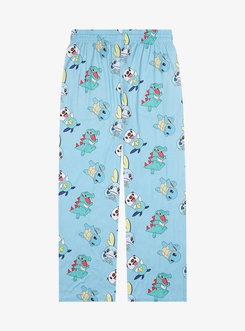 Pokémon Water Type Allover Print Sleep Pants - BoxLunch Exclusive