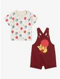 Disney 100 Winnie the Pooh Balloons Infant Overall Set - BoxLunch Exclusive