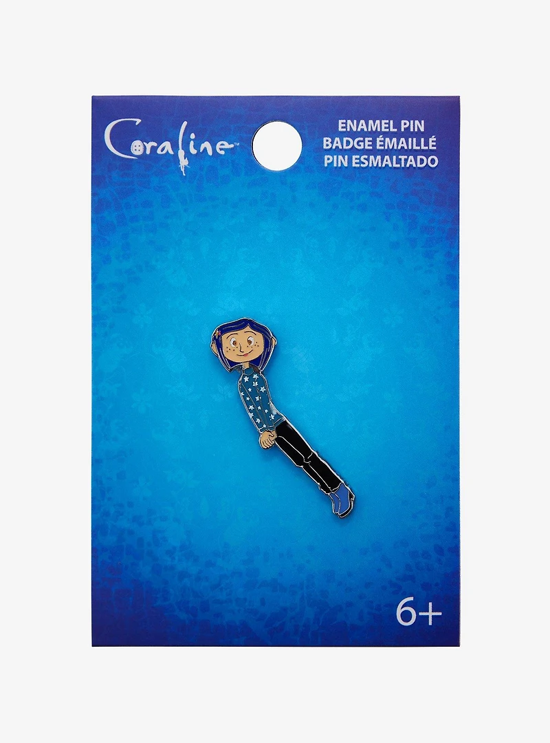 Loungefly Coraline Standing Pose Enamel Pin - BoxLunch Exclusive