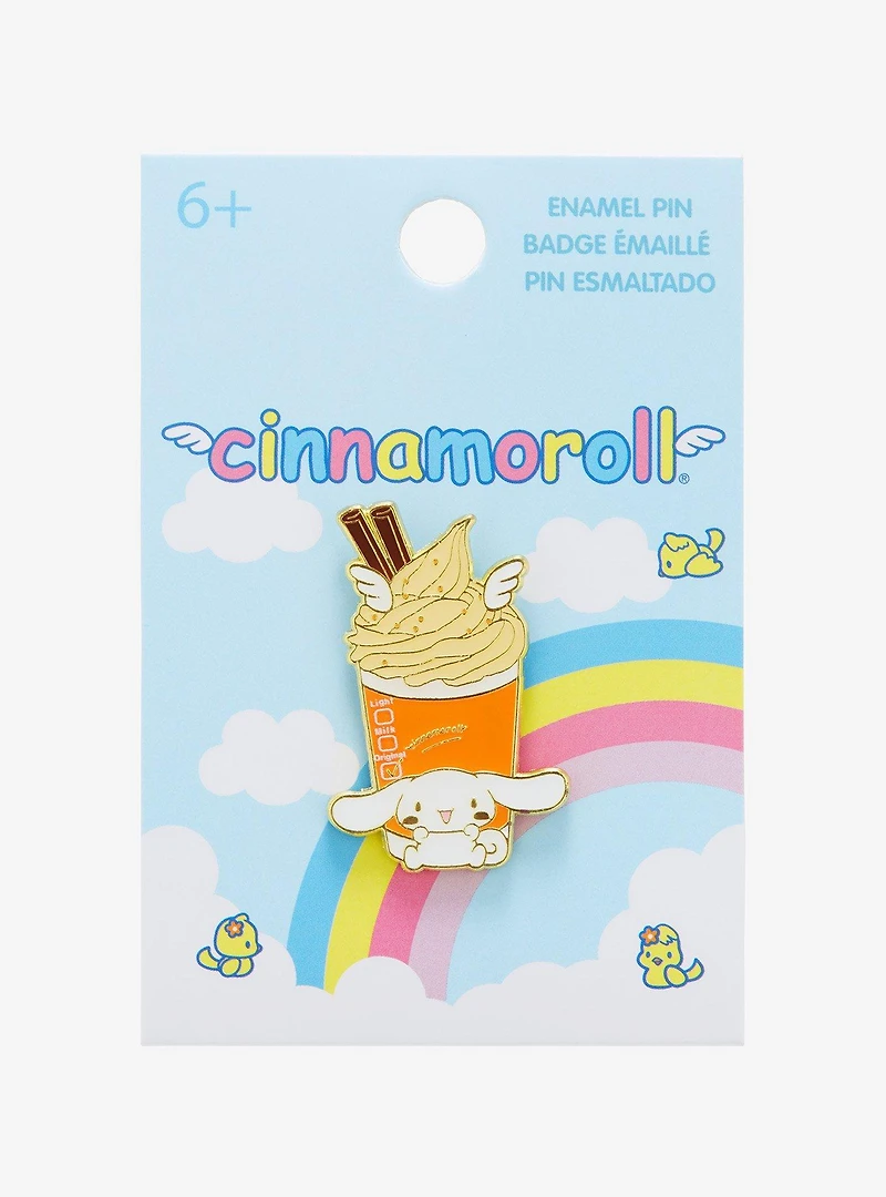 Sanrio Cinnamoroll Pumpkin Spice Latte Enamel Pin - BoxLunch Exclusive