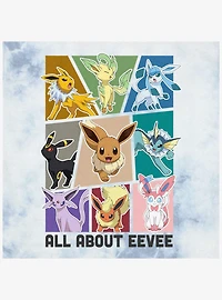 Pokemon Eeveelution Tie-Dye T-Shirt