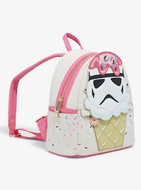 Loungefly Star Wars Storm Trooper Ice Cream Cone Mini Backpack - BoxLunch Exclusive