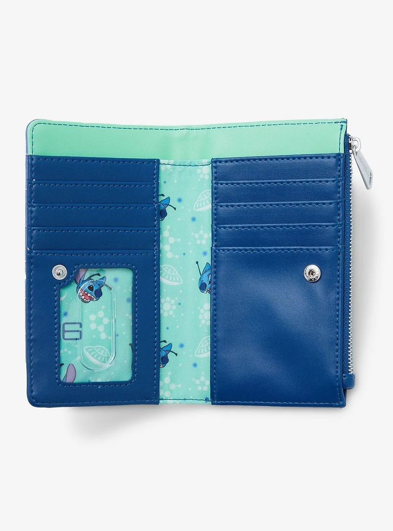 Loungefly Disney Lilo & Stitch Experiment 626 Stitch Wallet - BoxLunch Exclusive