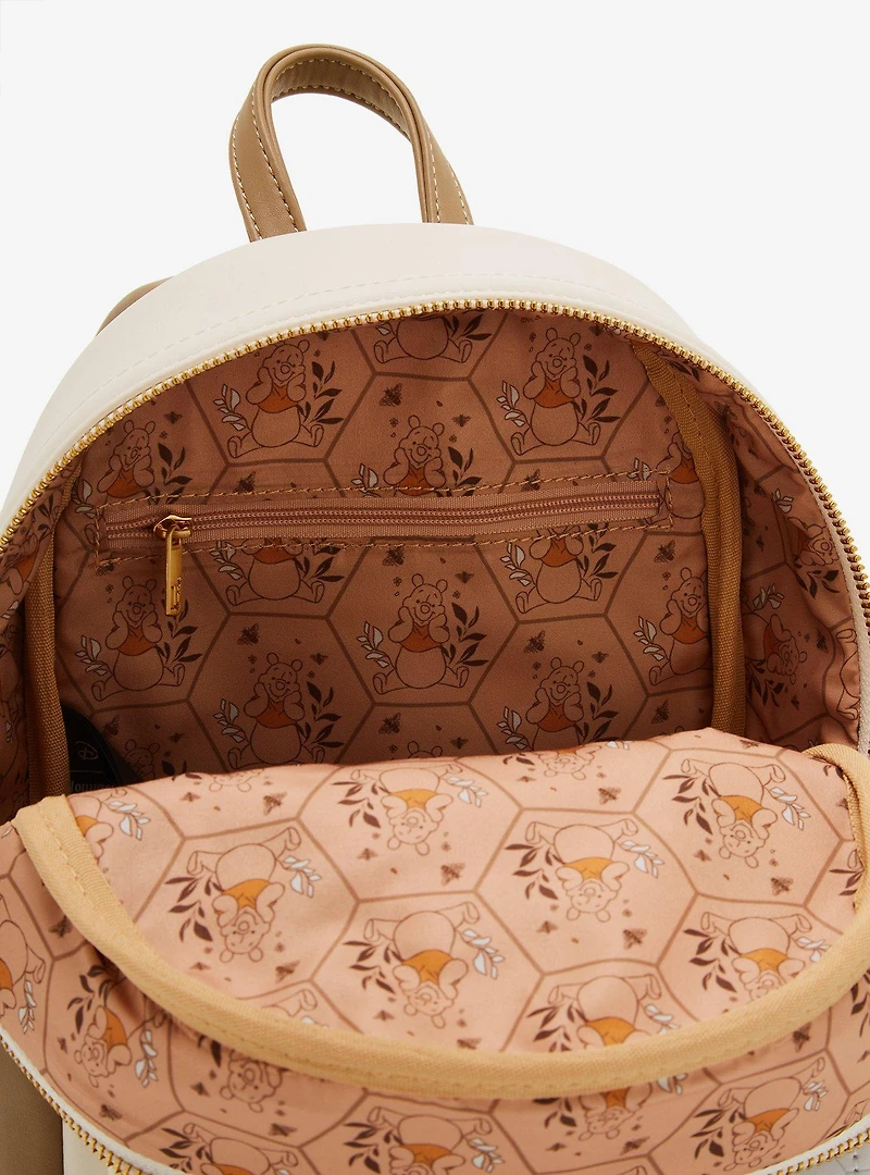 Loungefly Disney Winnie the Pooh Characters Honeycomb Mini Backpack - BoxLunch Exclusive