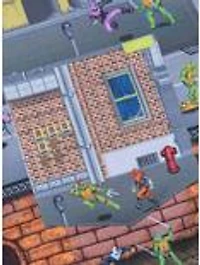 RSVLTS Teenage Mutant Ninja Turtles "Button Mashers" Button-Up Shirt