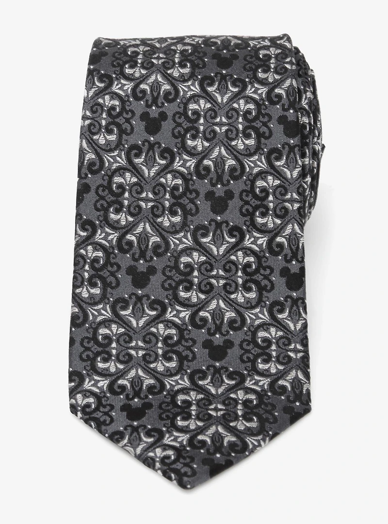 Disney Mickey Mouse Damask Tile Men's Tie