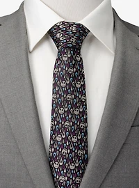 The Nightmare Before Christmas Jack Skellington Patterned Men's Tie