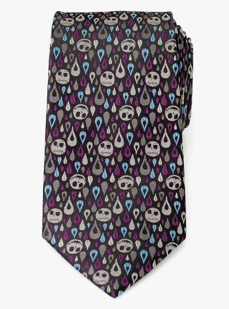 The Nightmare Before Christmas Jack Skellington Patterned Men's Tie