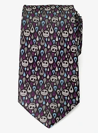 The Nightmare Before Christmas Jack Skellington Patterned Men's Tie