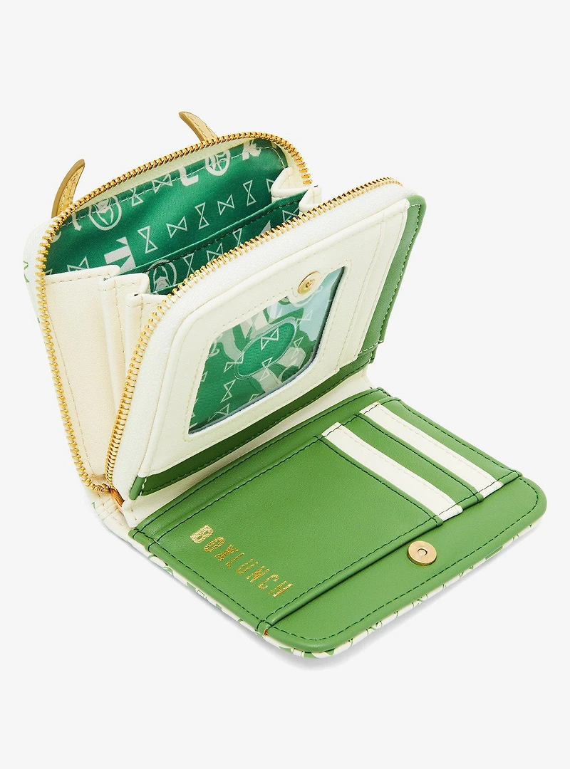 Marvel Loki Figural Horns Small Wallet - BoxLunch Exclusive