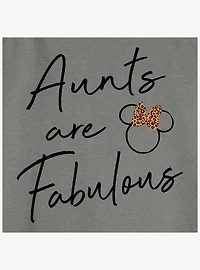 Disney Minnie Mouse Fab Aunt Womens Slouchy Sweatshirt