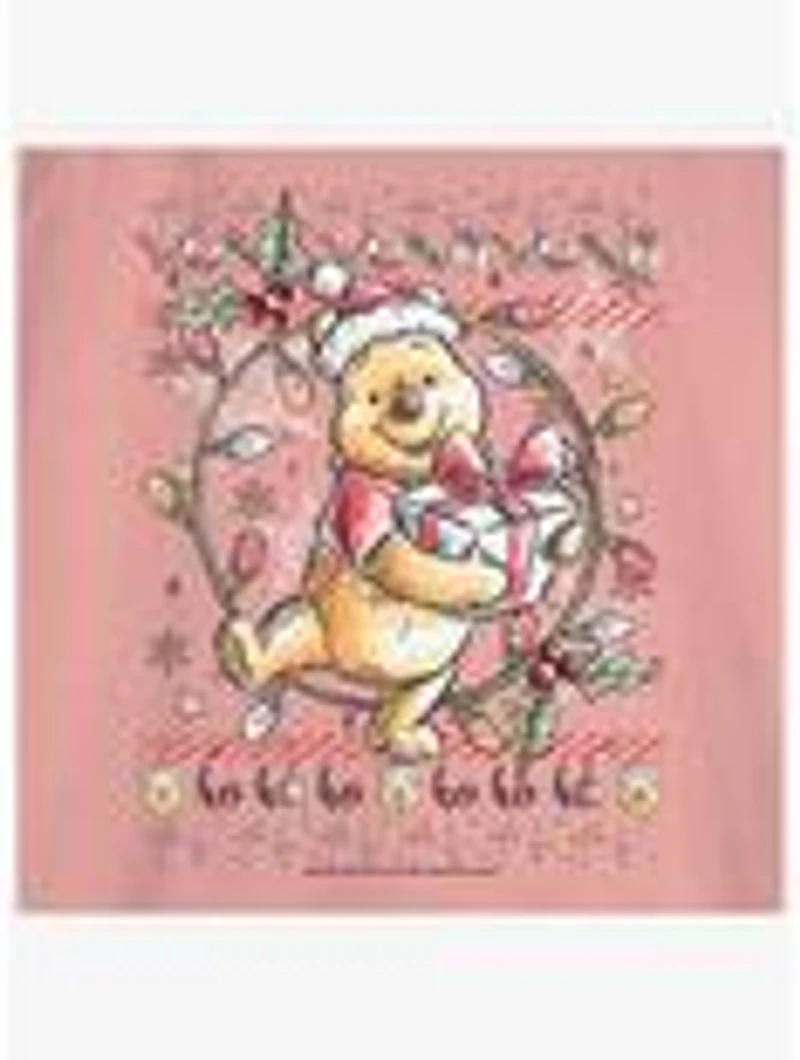 Disney Winnie The Pooh Christmas Bear Womens Slouchy Sweatshirt